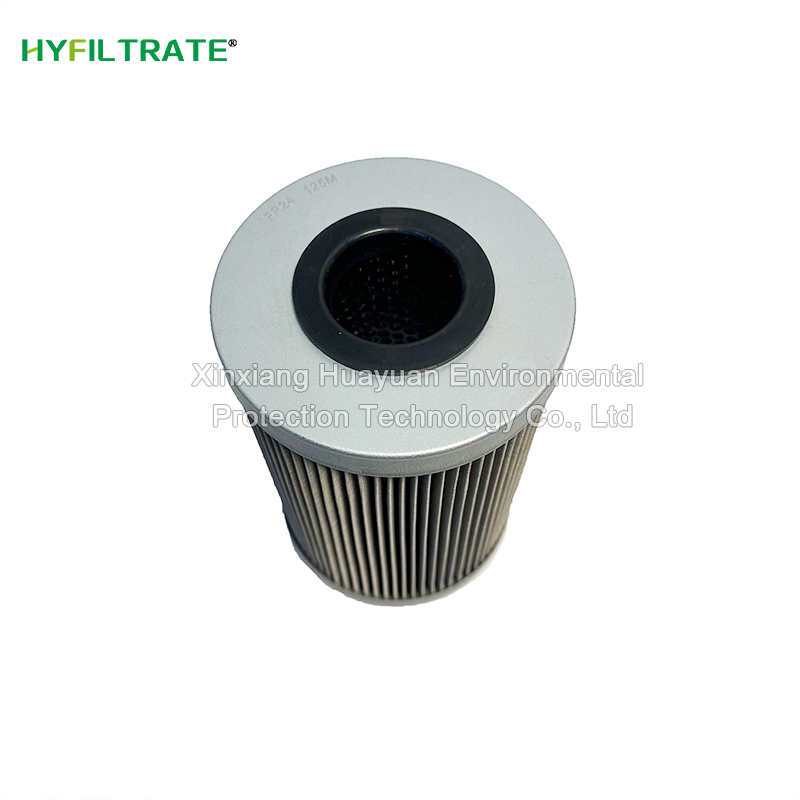 Replace Parker FR24125M hydraulic oil filter element