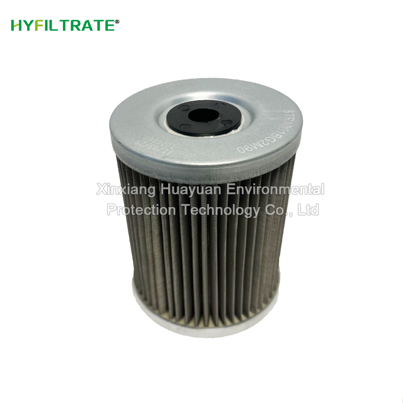 Replace MP STR1001BG2M90 hydraulic oil filter element